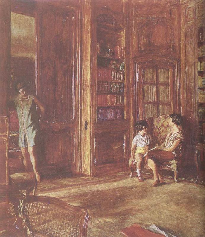 Edouard Vuillard Li the lady and her children china oil painting image